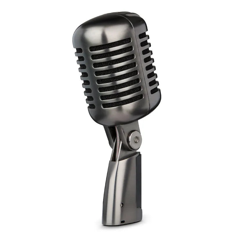 Retro-style FG2 coloured condenser microphone for professional karaoke and recording