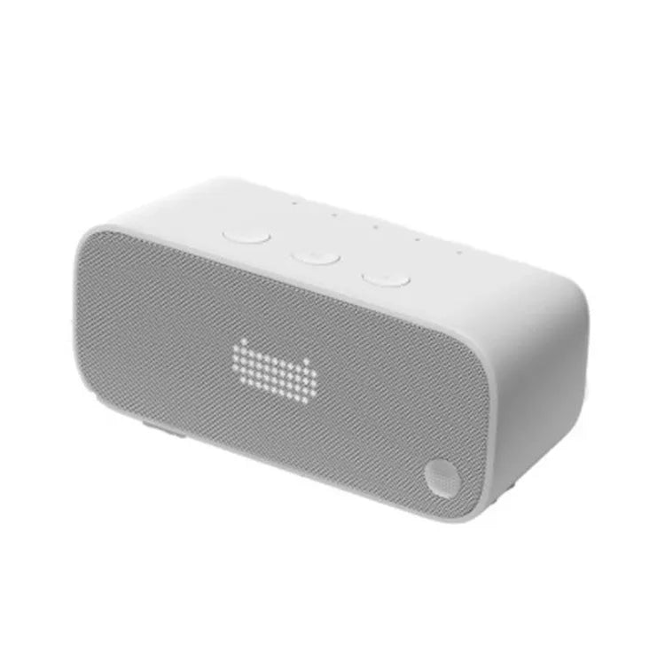 Elf Sugar Cube AI smart WiFi speaker in blue green red or white colour with bookshelf design