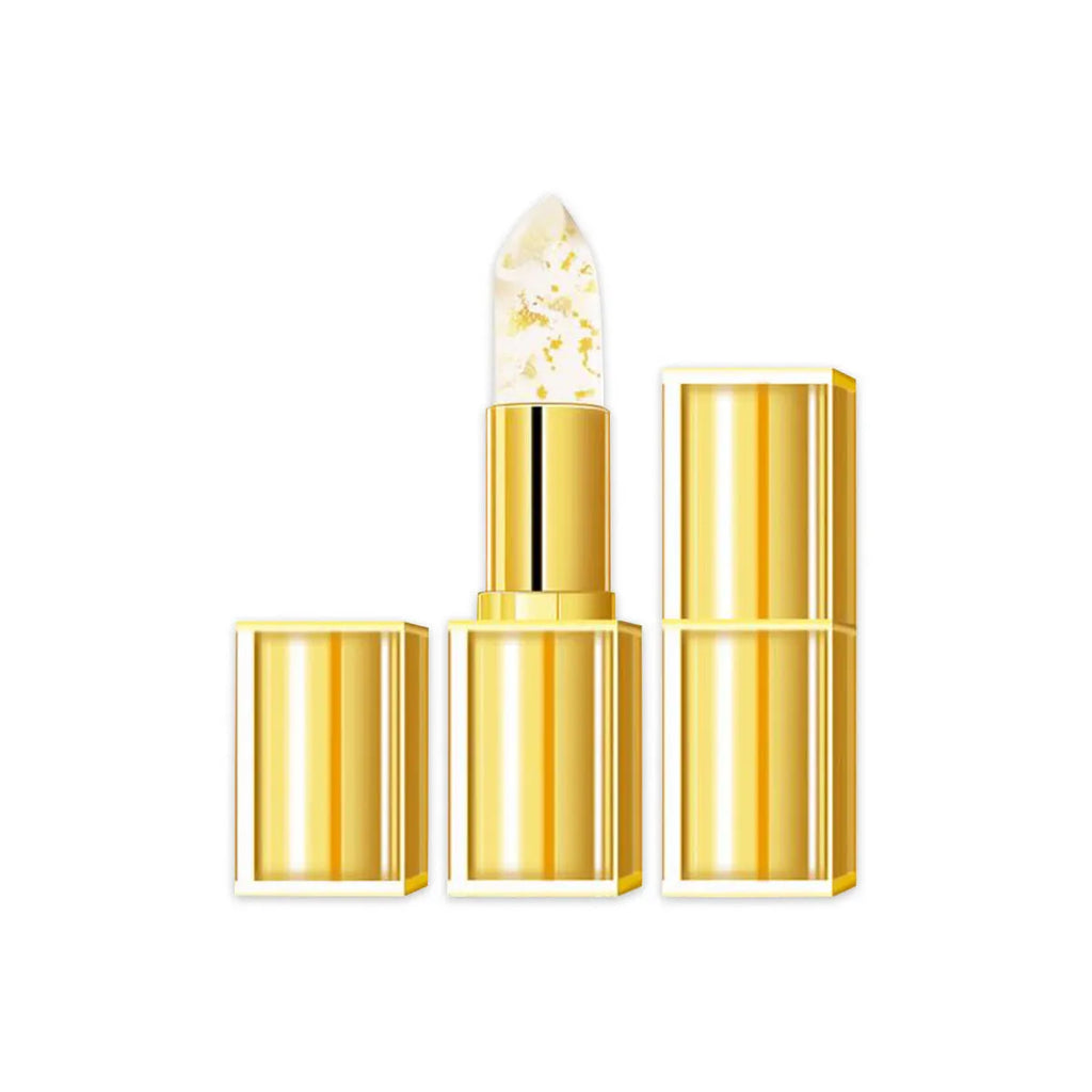 Anti-smudge lipstick with warm colour-changing gilding effect in YB1001 design