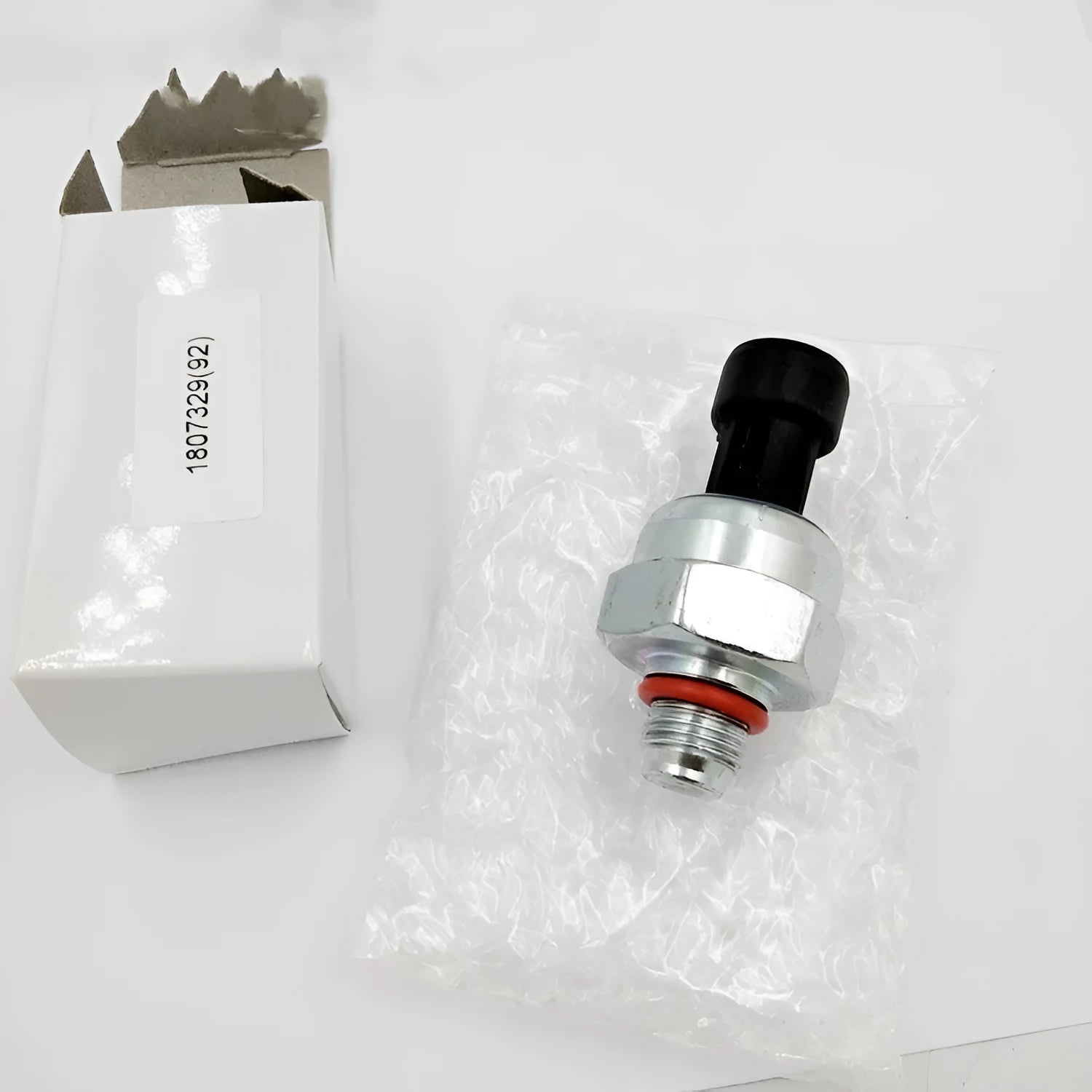 Ford F6TZ-9F838-A pressure sensor with attached connecting line, colour as shown.