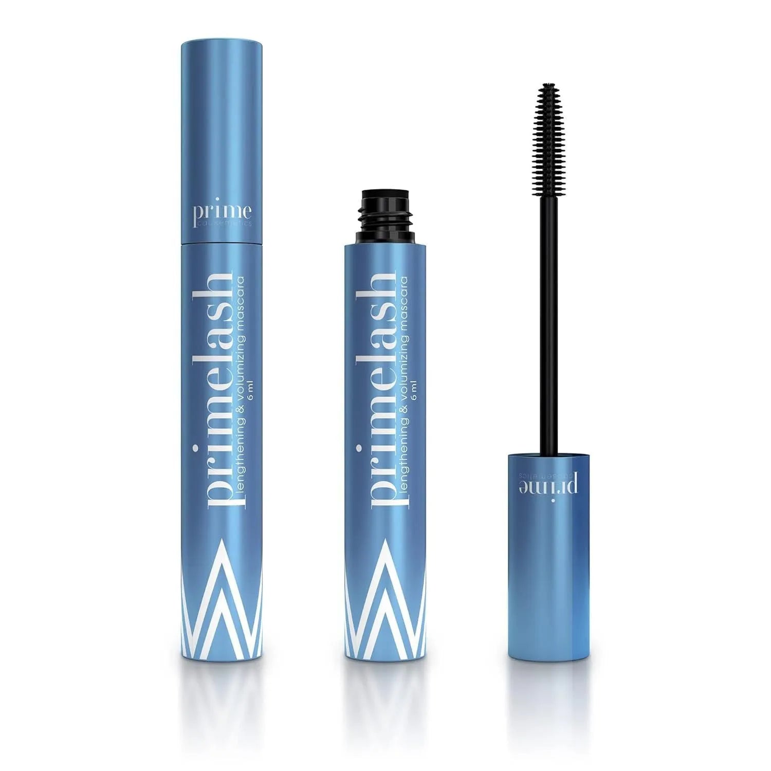 Slim tip eyelash brush comb with spiral bristles for applying eye black makeup