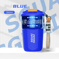 Japanese-style 316 stainless steel portable coffee cup in blue, grey, orange, or white colour.