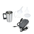 Stainless steel headlamp restoration cups with elbow and funnel covers for car light repair kits K13562 K13563