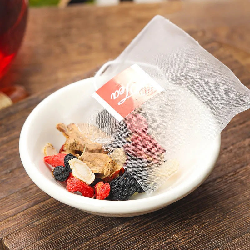 Box of 40 Ginseng Black Wolfberry Tea sachets, total weight 200g