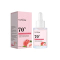 Nicotinamide hydrating serum in clear glass bottle with pump dispenser, 30ml volume