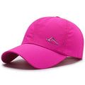 Adjustable polyester baseball cap in dome crown style for summer sun protection