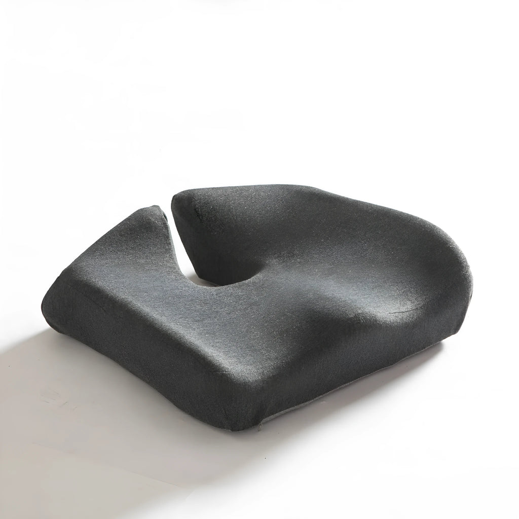 Memory foam office chair cushion with lumbar support in 36x40x11cm size
