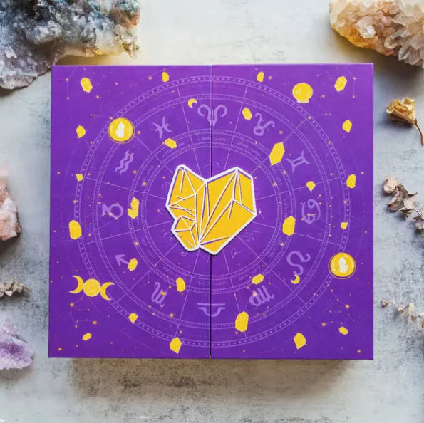 Halloween countdown gift box paper craft kit for children with calendar window