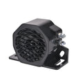 Black GQ-208A vehicle reversing buzzer with 12-80V voltage range and 105dB sound output