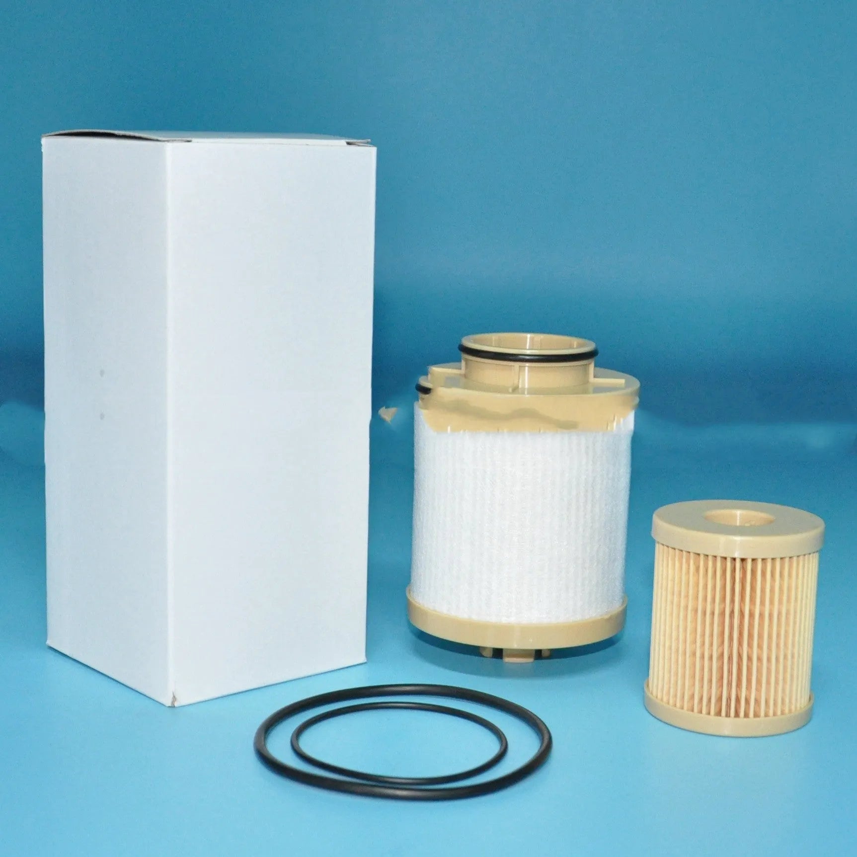 FD4616 diesel fuel filter for Ford 6.0L Powerstroke engines with dimensional specifications