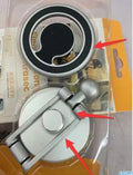 Telescopic folding car phone holder with magnetic mount on car dashboard