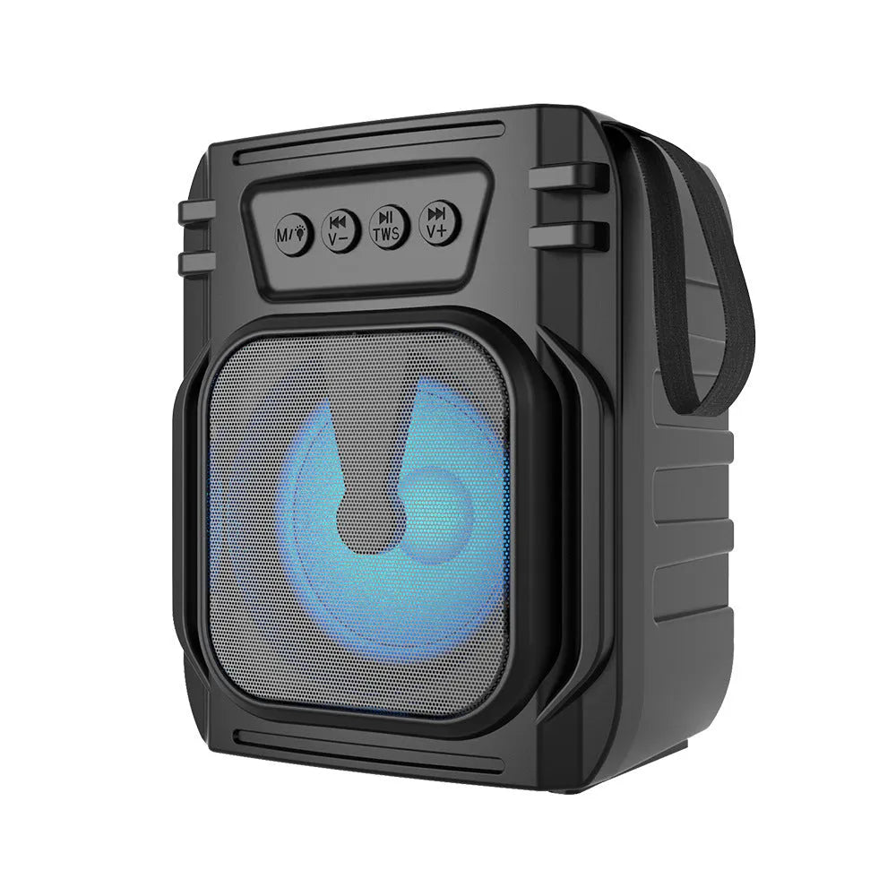 Portable Bluetooth speaker mini card radio in 3107 colour with USB charging cable