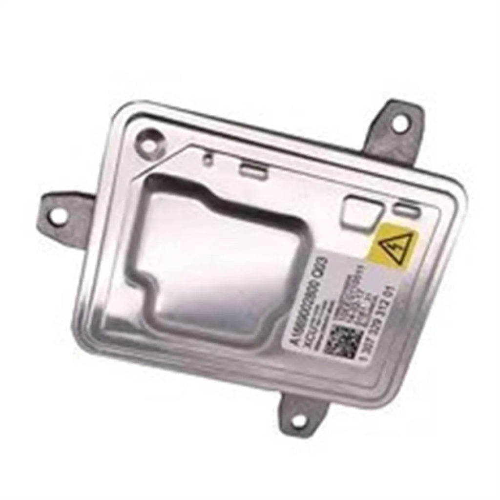 Headlight ballast with metal housing for HID xenon headlamps showing 14cm length