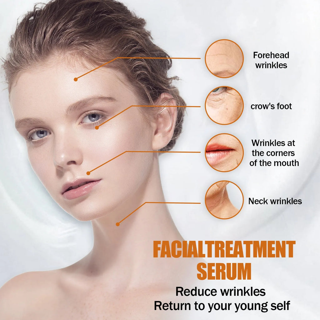Retinol anti-wrinkle essence spray bottle 30ml with vitamin A ingredients for facial skincare