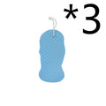 3D fish scale pattern bath sponge with textured surface for body exfoliation in multiple colours
