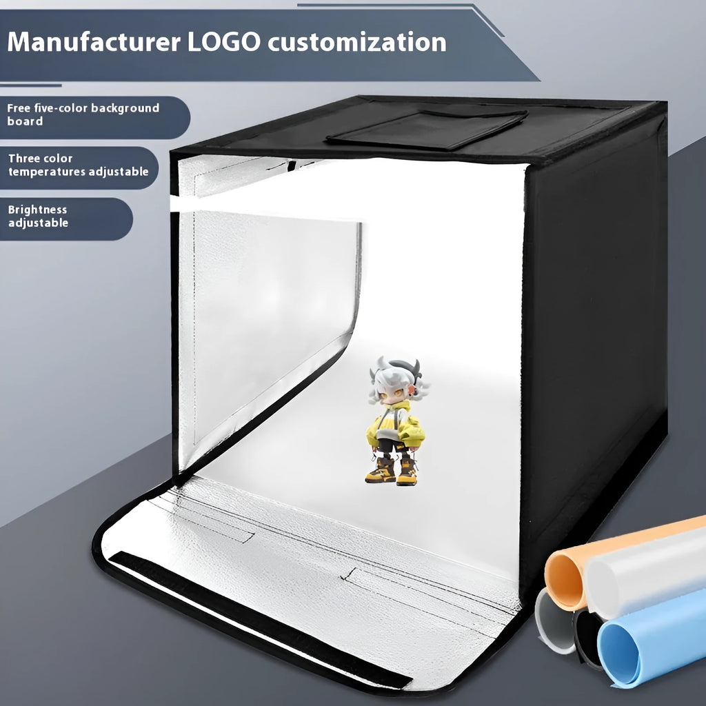 50cm foldable studio light box with USB plug for product photography