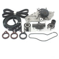 Metal belt and water pump assembly measuring 28x18x16cm for automotive cooling system replacement