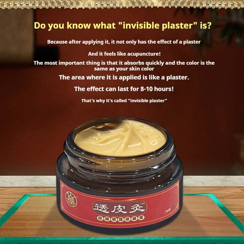 Bestlife herb skin-penetrating moxibustion translucent plaster in 20g pack for joint pain relief.