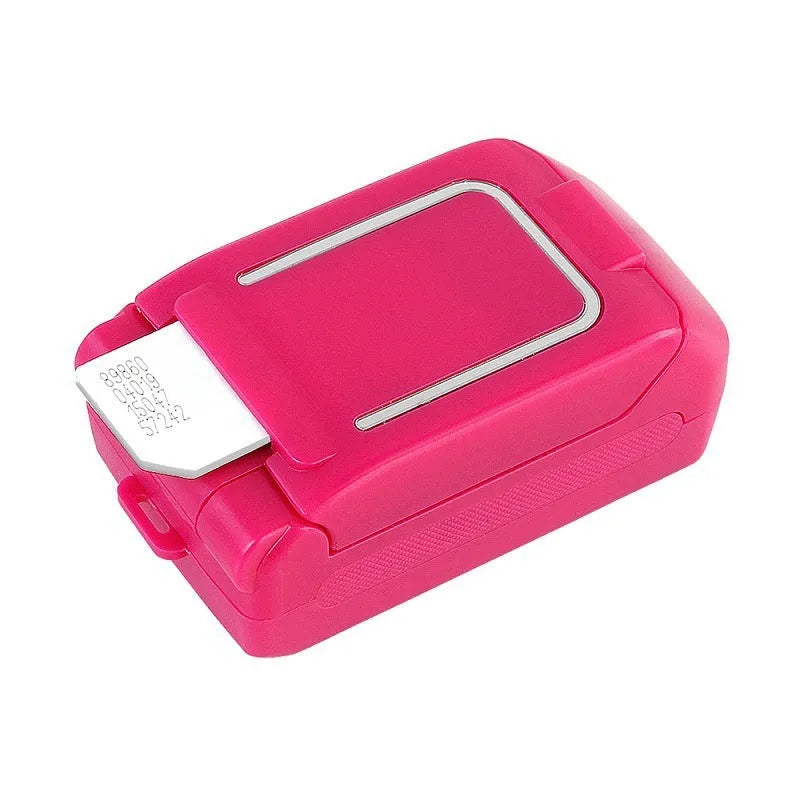Mini flip phone in six colours with small screen and flip cover design