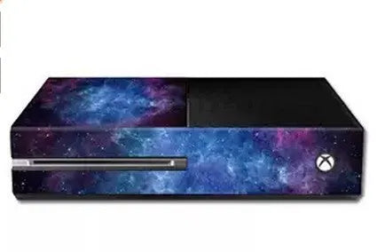 Xbox One matt blue film skin stickers with scratch-resistant surface in 5-piece pack