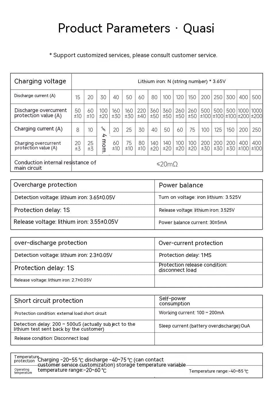 Dali brand lithium iron phosphate battery protection circuit board for 12V systems.