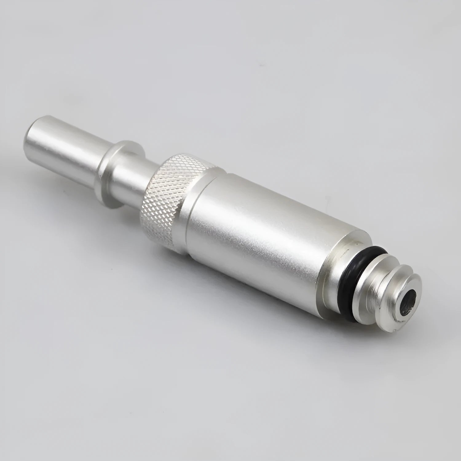 Silver metal joint transmission refueling adapter tool VAS6262-9
