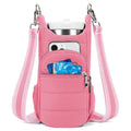 Cycling water bottle kettle bag in cloth material for bicycle placement
