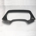 ABS plastic decorative dashboard frame for a BMW X5L in Carbon Fibre and Peach Wood finishes