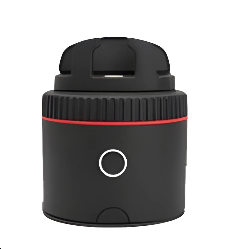 Black PIVO facial tracking camera with 360-degree rotation for smart phones