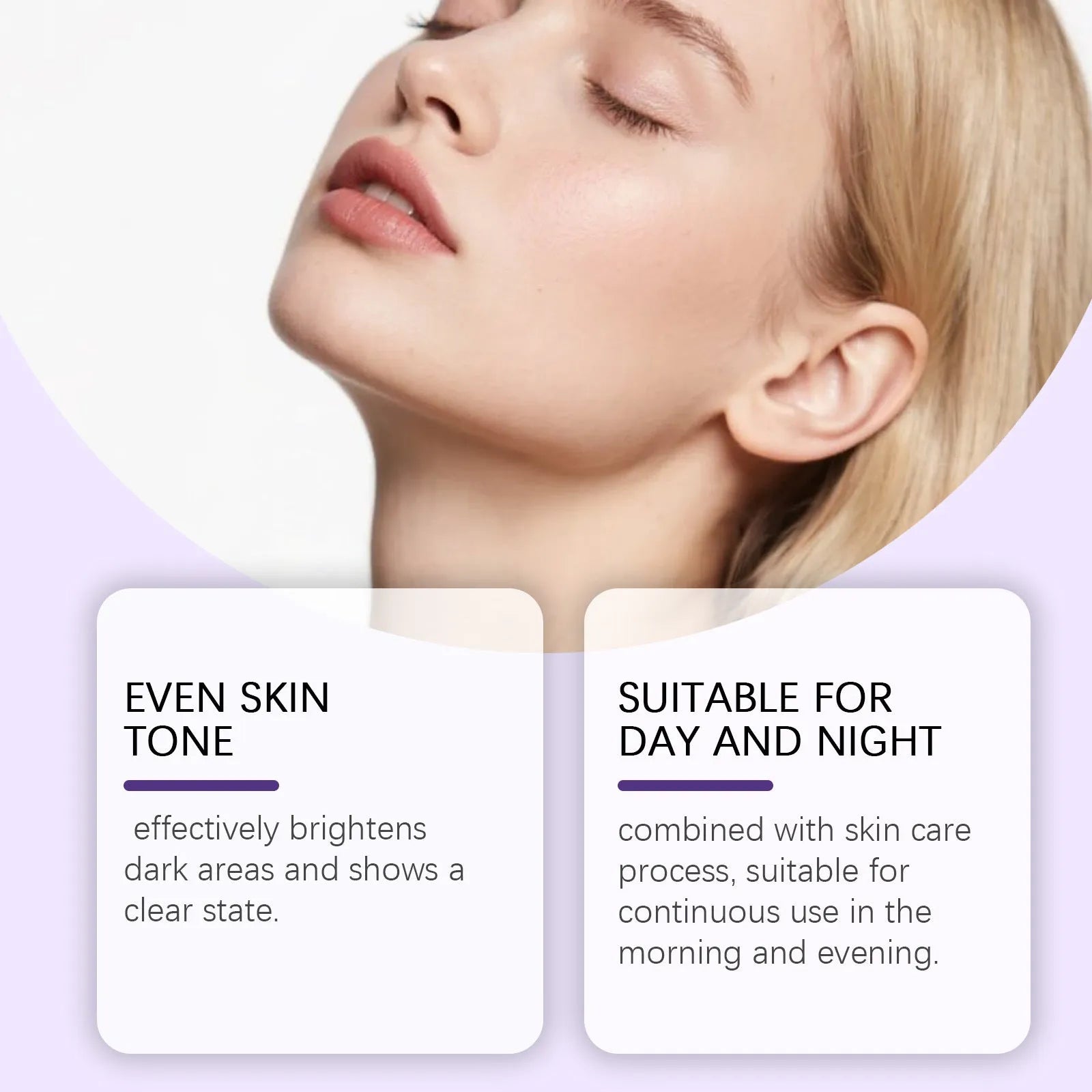 50g skin care cream tub for moisturising and balancing water and oil.