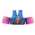 Children's cartoon swimsuit with built-in swimming ring in watermelon pineapple design