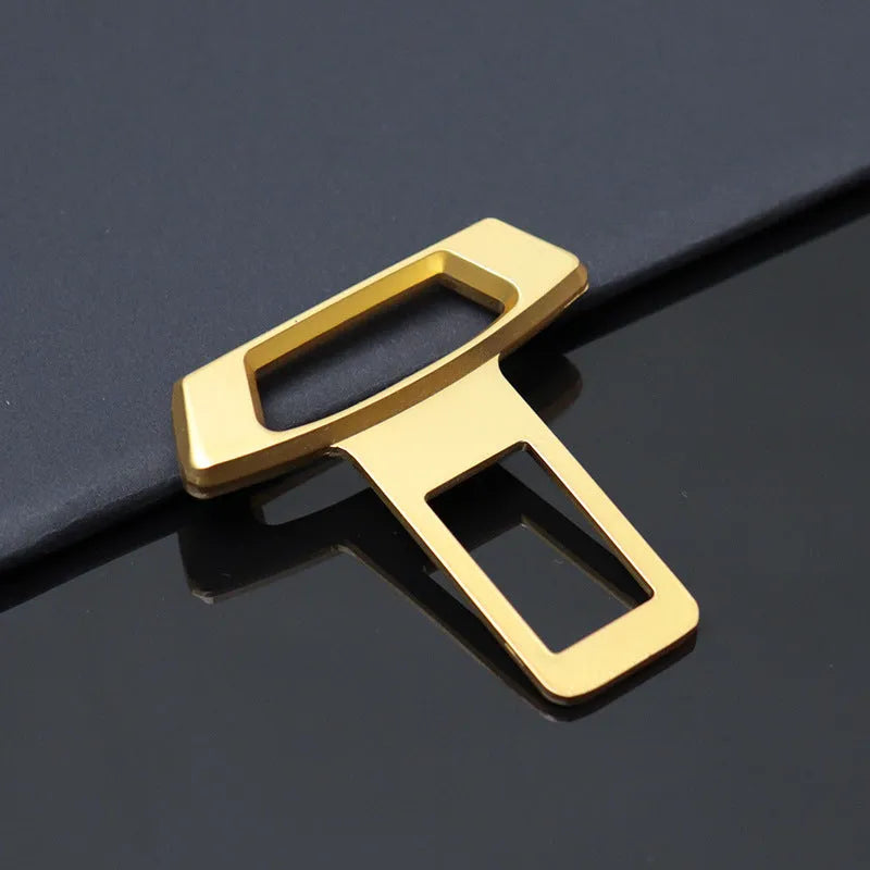 Metal car silencer insert for noise reduction in gold, black, and silver colour options.