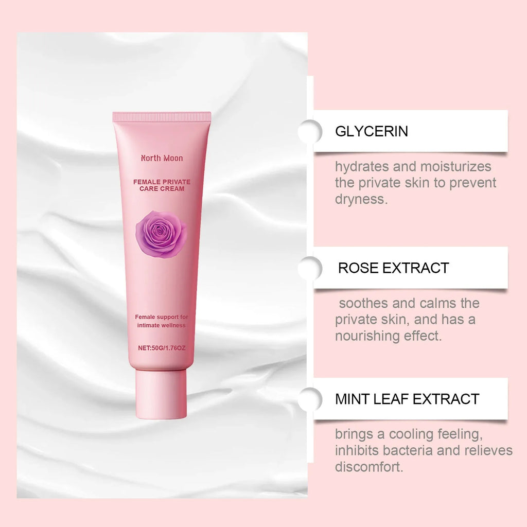 50g jar of Gentle Care moisturising cream with botanical extracts for daily skincare