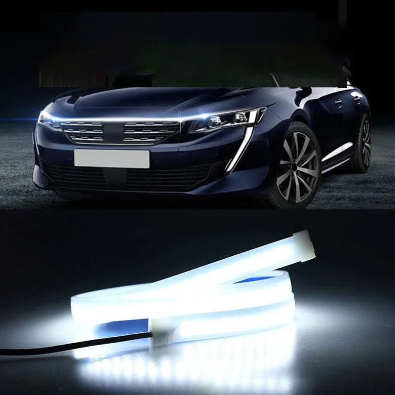 Flexible PVC LED light strip for General Motors engine cover illumination in multiple colour options