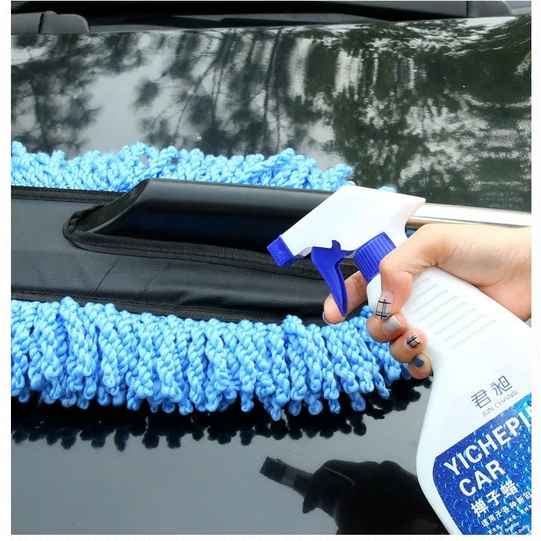 500ml car paint maintenance duster wax with powder sprayer applicator