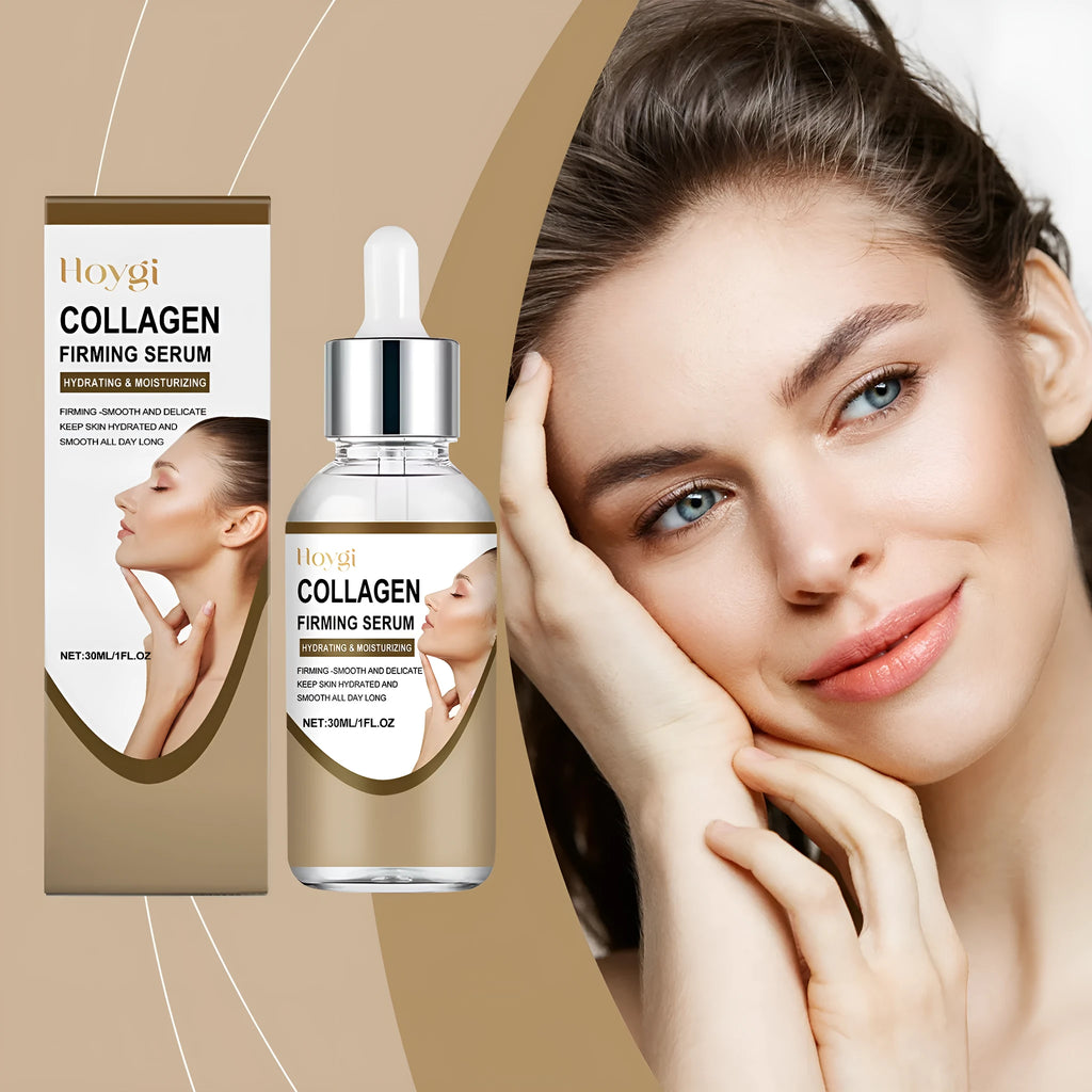Collagen firming eye care solution 30ml in compact container with hyaluronic acid