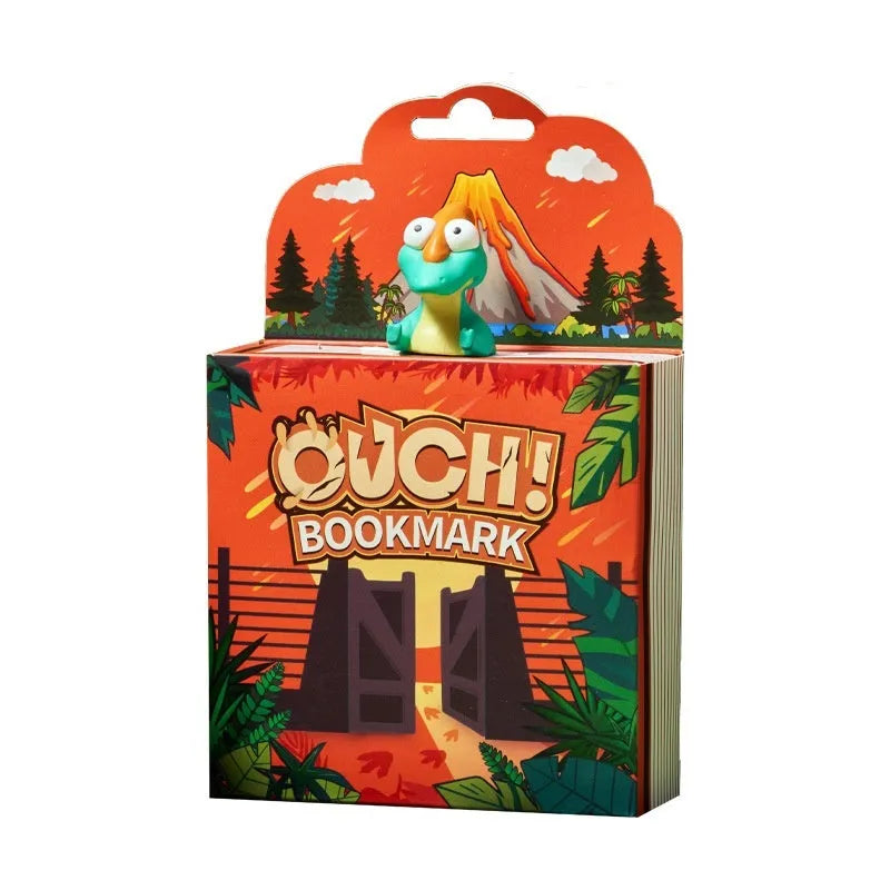 Dinosaur series bookmark with Tyrannosaurus Rex animation design for student stationery