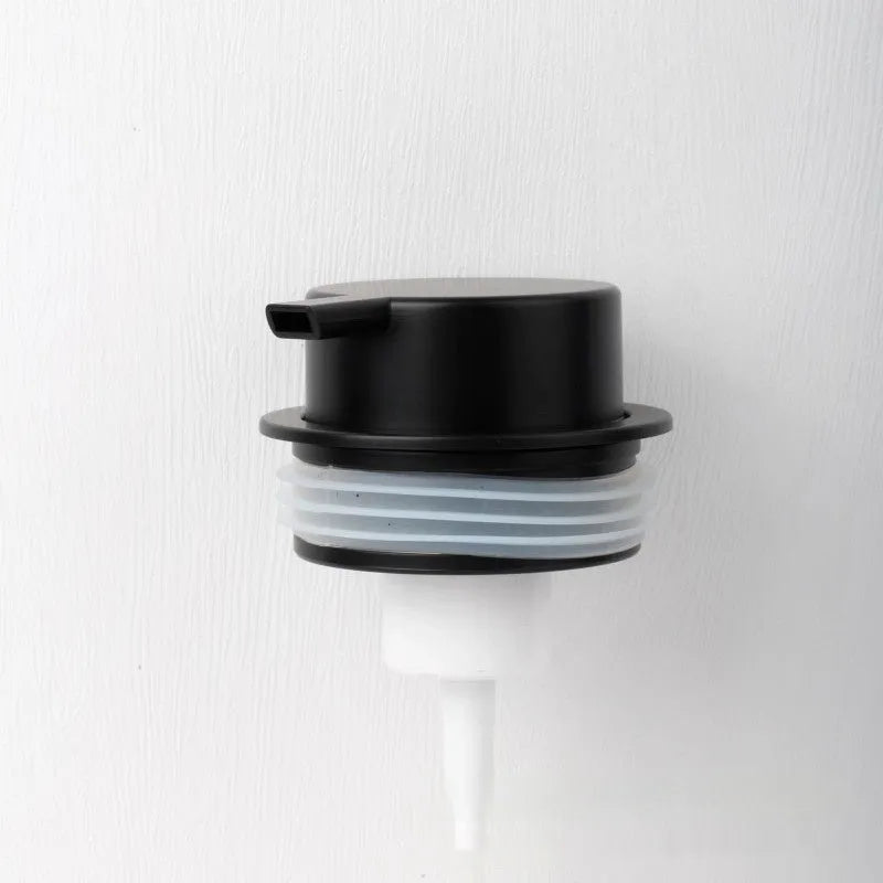 Foam pump replacement head in ABS plastic for soap dispensers