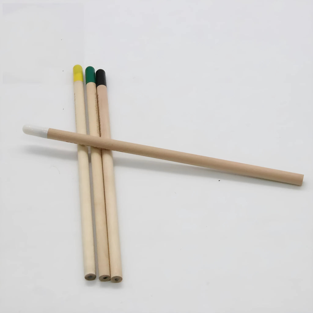 Seed pencil with degradable plant capsule containing herb, flower, or vegetable seeds