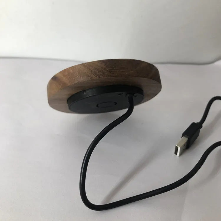 W-75 and W-60 round embedded wireless phone chargers for furniture installation with fast charging