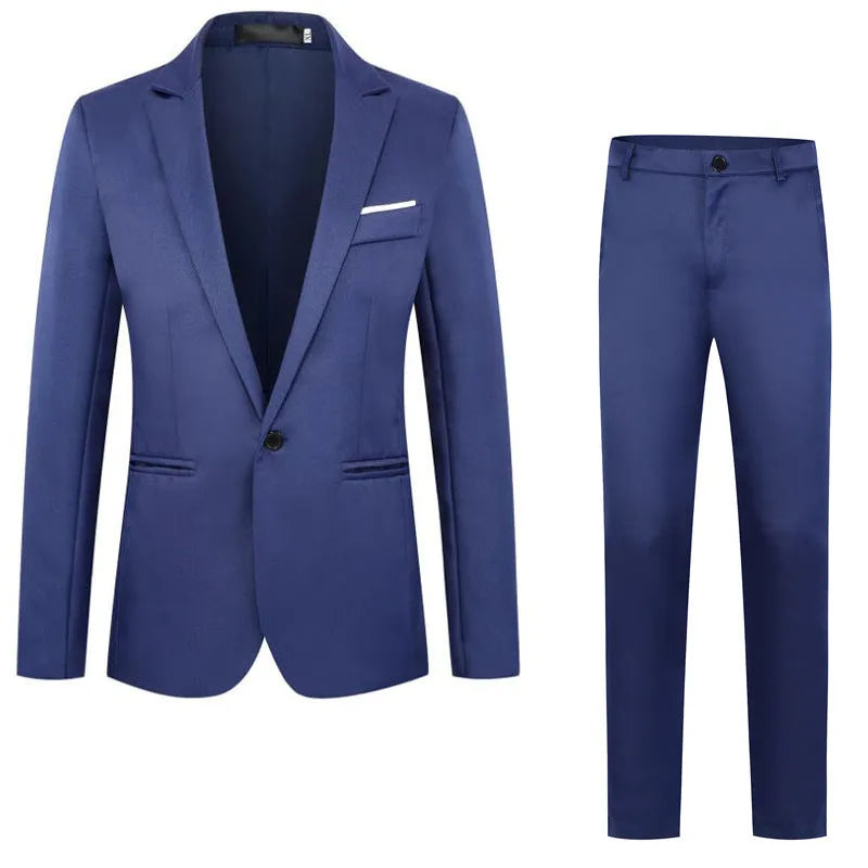 Men's loose fit wedding tuxedo jacket in acetate fabric available in eight colours from M to 5XL sizing