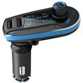 BT618C vehicle Bluetooth MP3 player and FM transmitter with LCD display on car dashboard