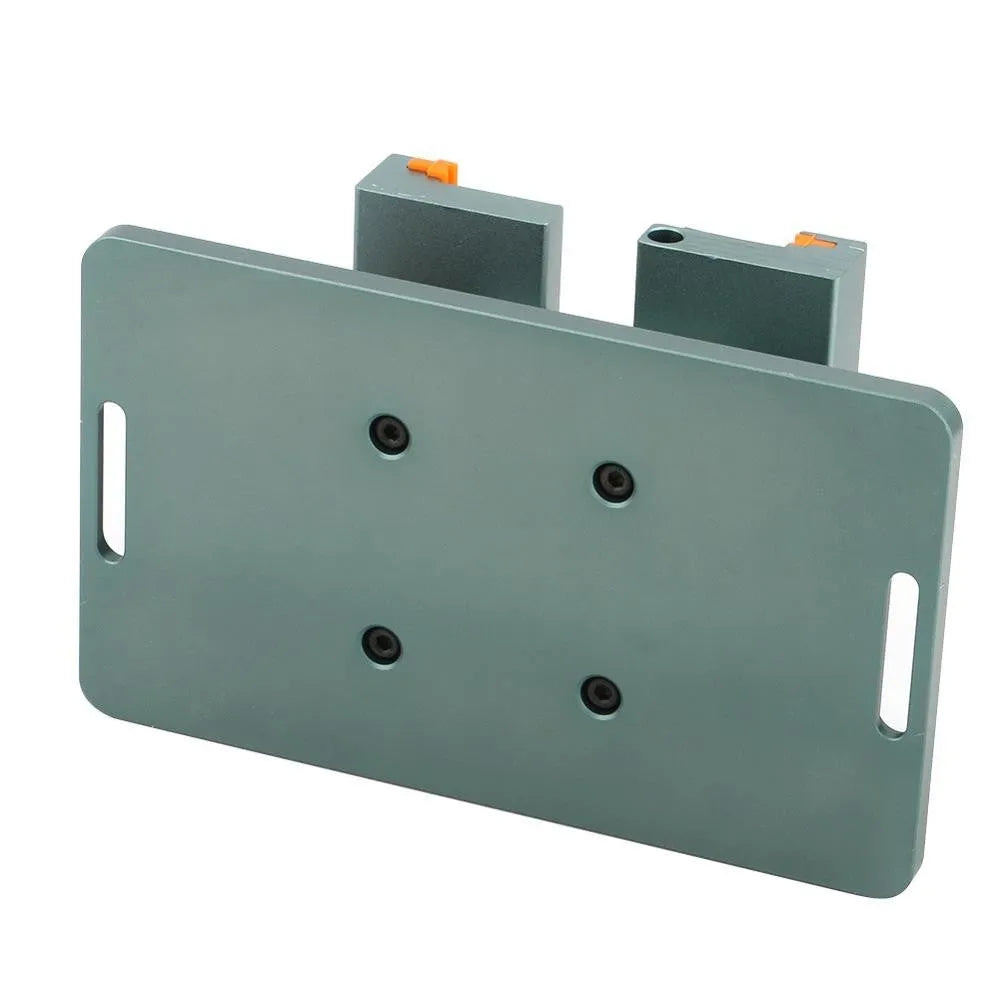General mobile phone repair fixture with adjustable clamps, silicone grips, and a metal demolition crowbar tool.