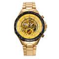 MCE men's mechanical explosion-proof watch with stainless steel case and automatic movement