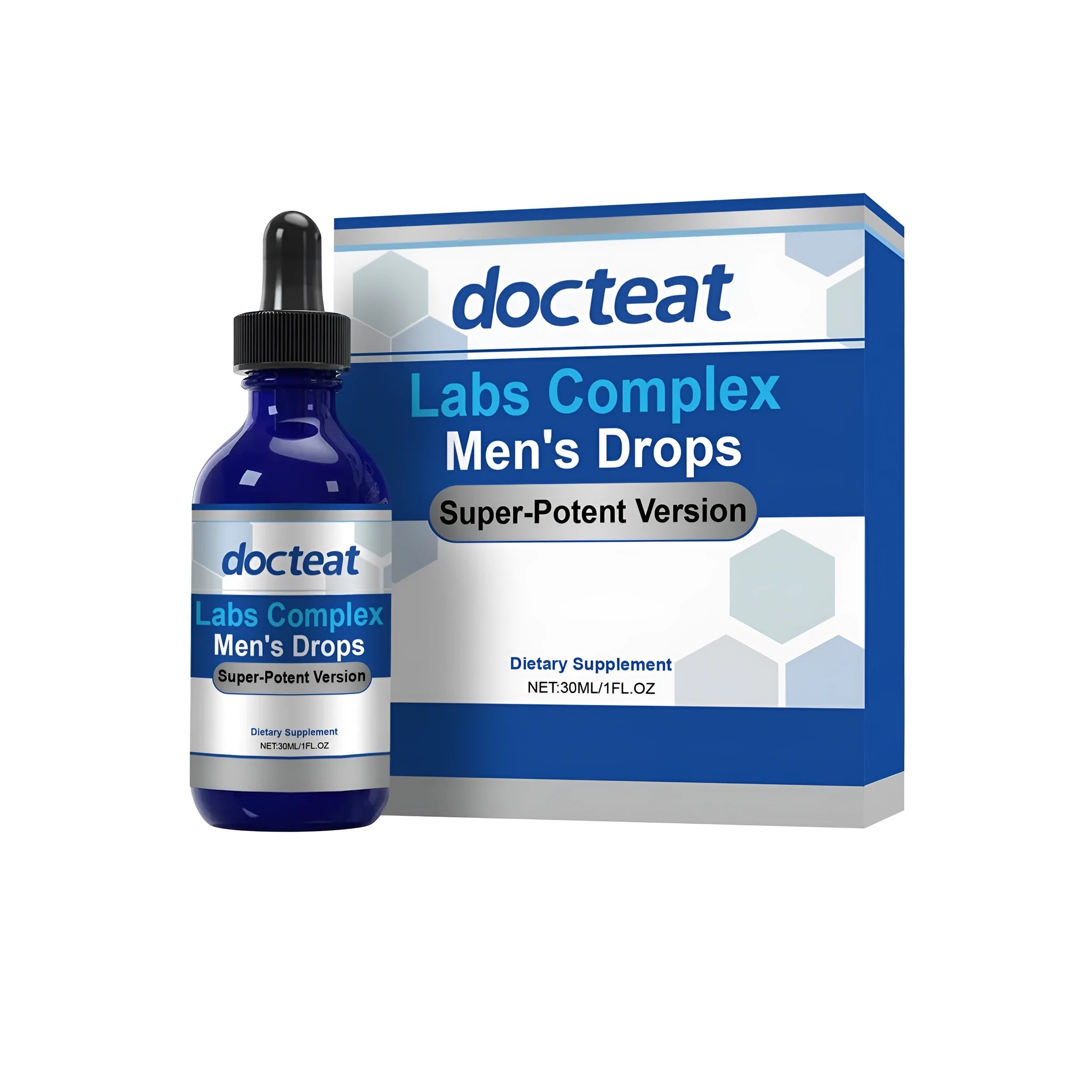 Men's hair loss treatment scalp drops in 30ml dropper bottle with traditional Chinese medicine extract formula