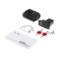 Cherub GT-6 black acoustic guitar EQ equaliser and piezo pickup system with control knobs