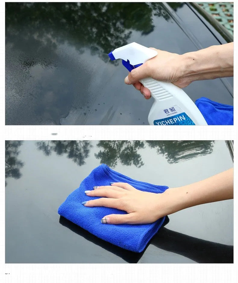 500ml car paint maintenance duster wax with powder sprayer applicator