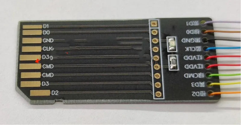 EMMC read and write tool for automotive audio host maintenance on European vehicles
