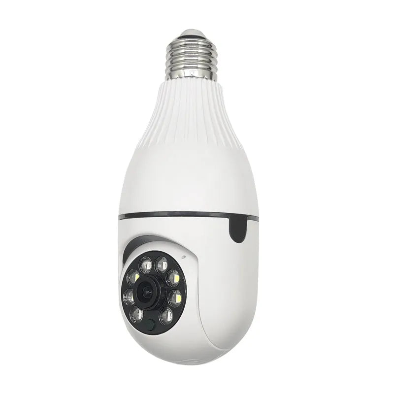 Minions-themed wireless IP security camera with wide-angle lens on a white background
