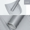 Carbon fibre vinyl sticker roll in eight colours for car decoration